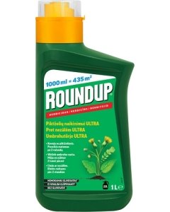 Umbrohutõrje Roundup Ultra / 1l