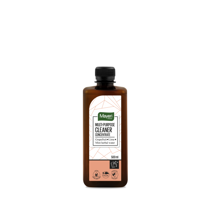 Mayeri Organic üldpuhastusvahendi kontsentraat Grape &Lime / 500ml / LM