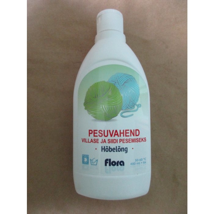 Flora pesuvahend villase ja siidi pesemiseks Hõbelõng / 480ml