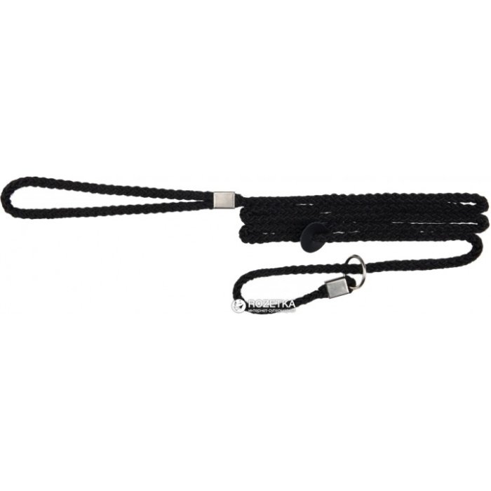 Täispoov jalutusrihm / 1,20m/10mm / M-XL / must