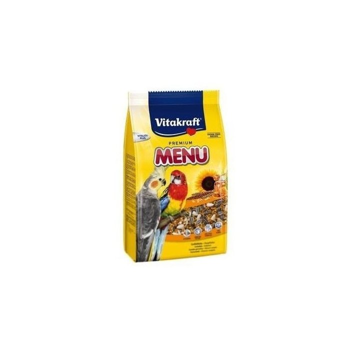 Vitakraft Menü toit keskmise suurusega ja suurtele papagoidele / 1kg