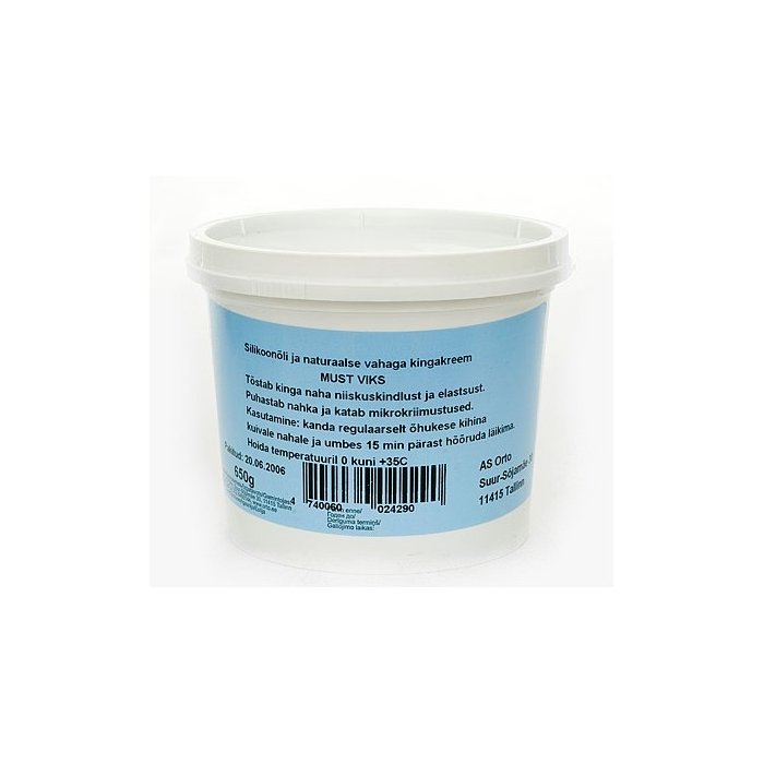 Orto must kingakreem ämbris / 650g