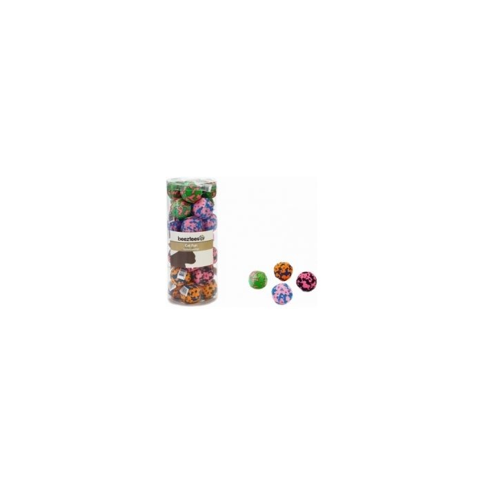 Beeztees kassi mänguasi Funny pall, tekstiil / 4cm