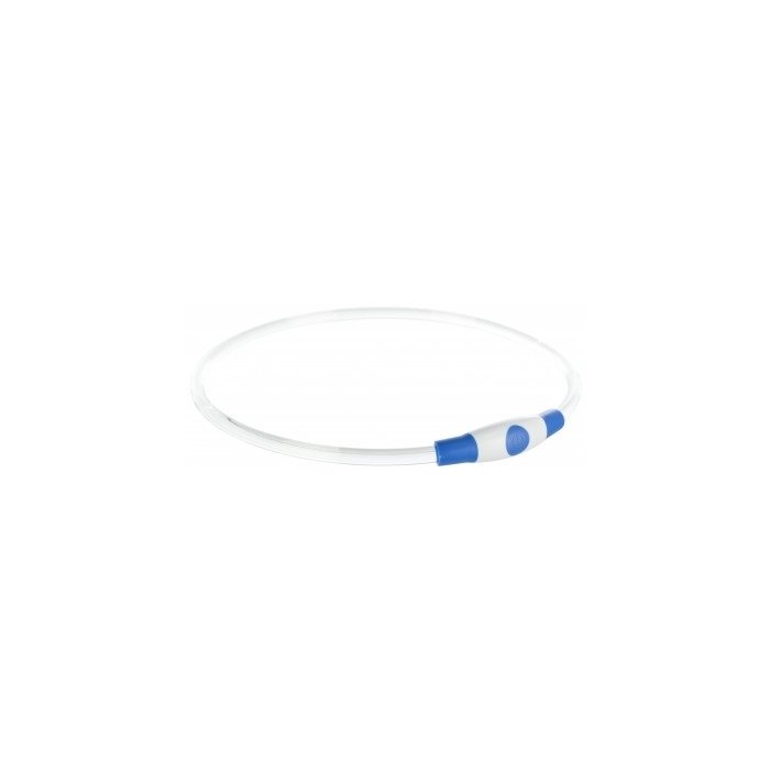 Kaelarihm Flash Light ring USB / L–XL / 65cm / d 8mm / sinine
