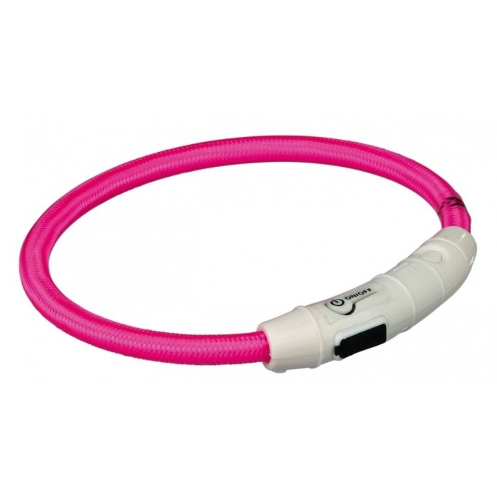 Kaelarihm Flash USB / M-L / 45cm / 7mm / roosa
