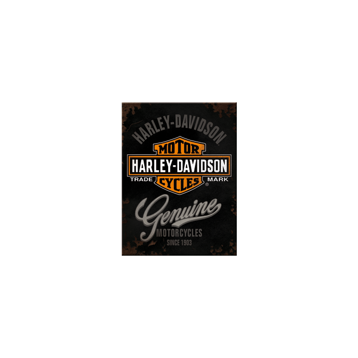 Magnet  / Harley - Davidson Genuine logo /LM
