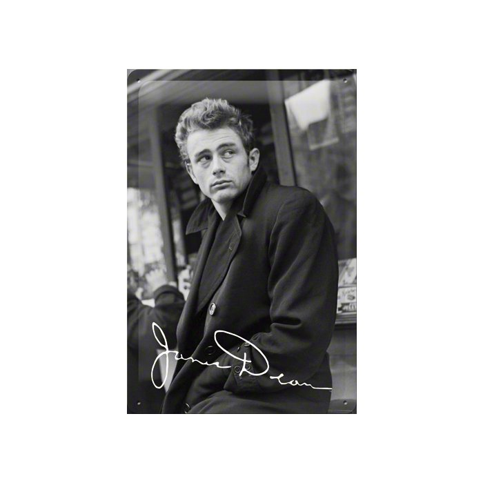 Metallplaat 20x30cm / James Dean / KO