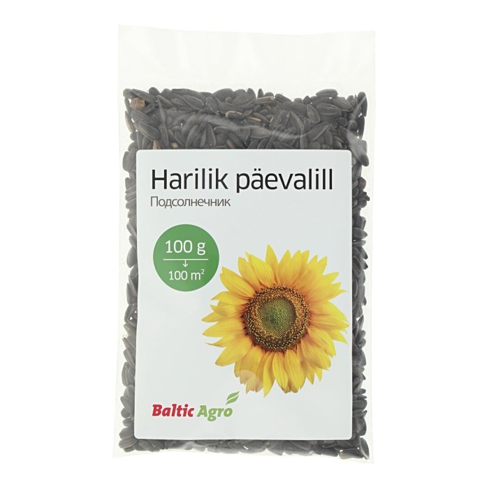 Suure õisikuga keskmist kasvu päevalille seemned Peredovick / 100g