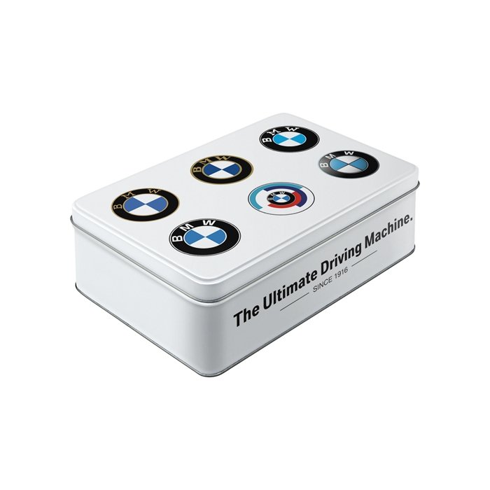Metallkarp Flat BMW - Logo Evolution