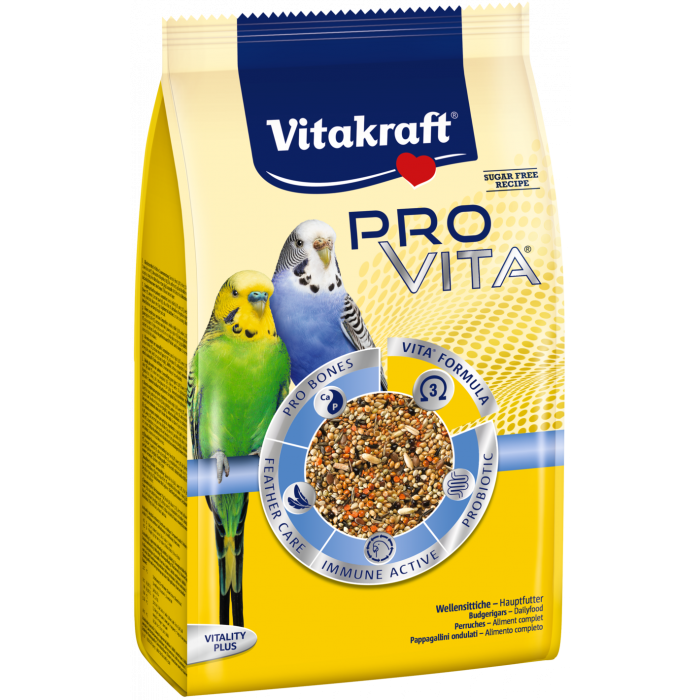 Vitakraft Pro Vita viirpapagoide toit / 800g