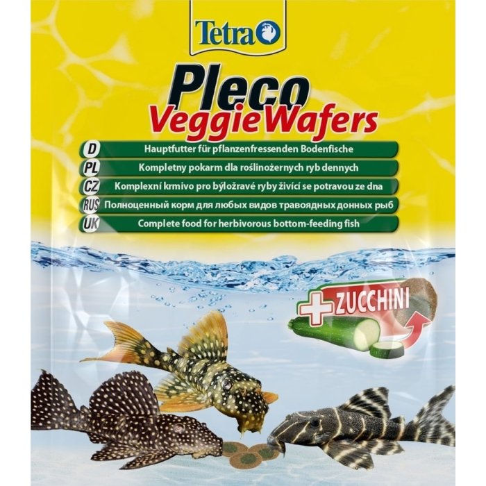 Kalasööt põhjakoristajatele Tetra Pleco Viggie Wafers / 15g