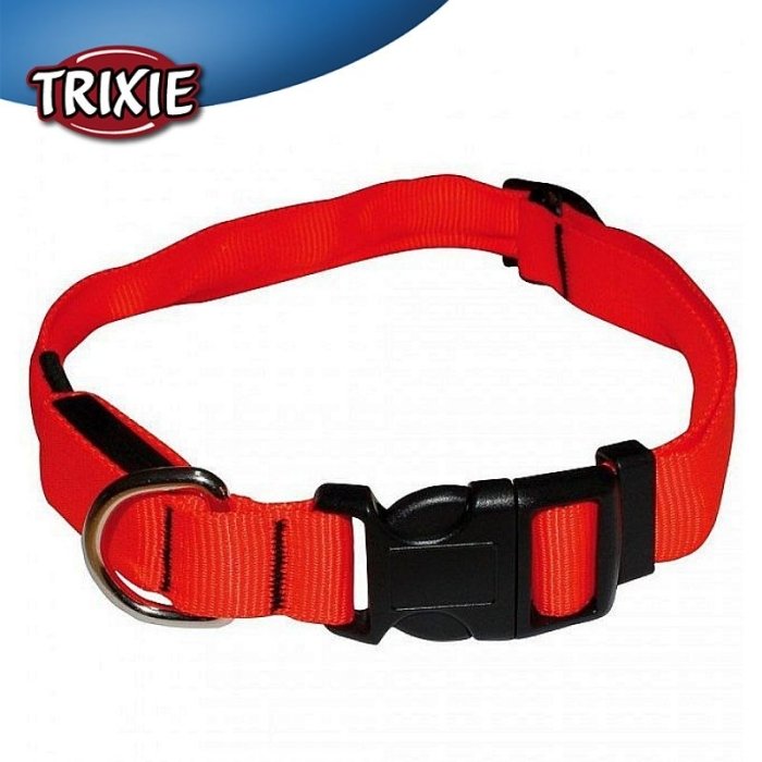 Kaelarihm Flash signal orange / S-M / 30-40cm/25mm