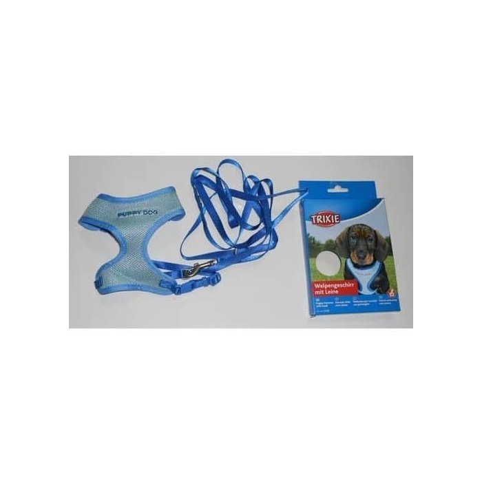Koera traksid+jalutusrihm Blue / 26-34cm/10mm  2m
