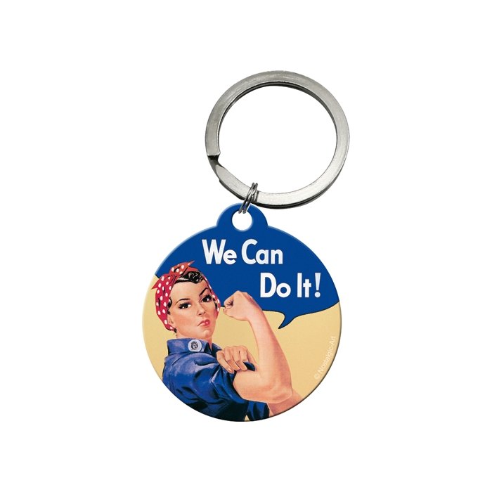 Võtmehoidja / ümar / We Can Do It! /LM