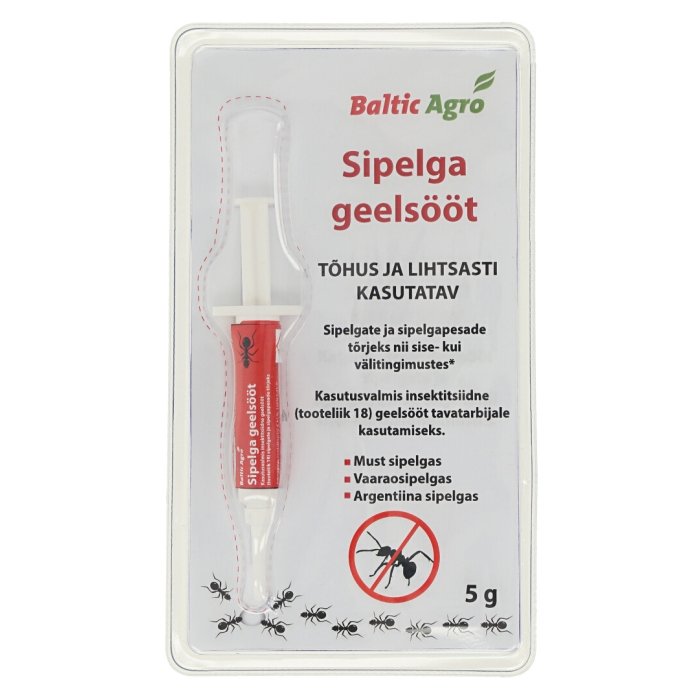 Sipelga geelsööt 5g