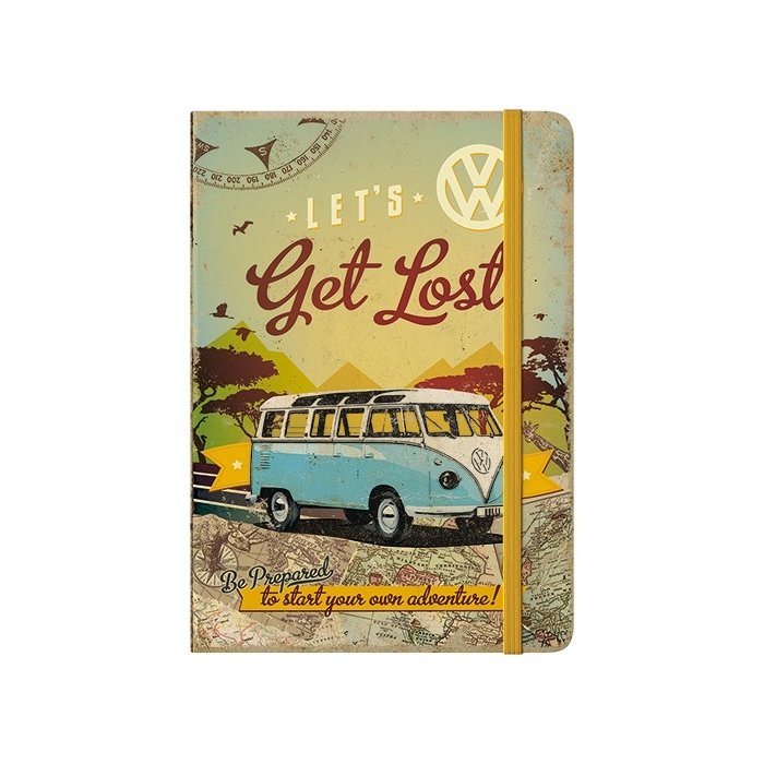 Täpimärkmik VW Bulli - Let´s Get Lost / 128lehte