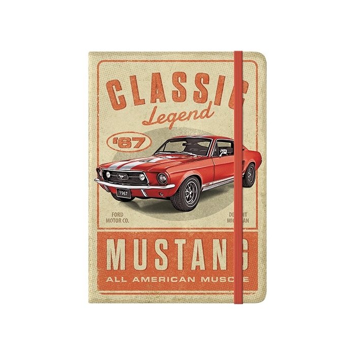 Täpimärkmik Ford Mustang - Classic Legend