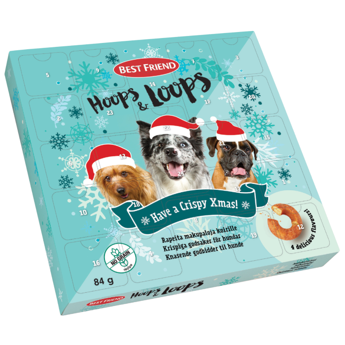 Best Friend Hoops & Loops advendikalender / 84g