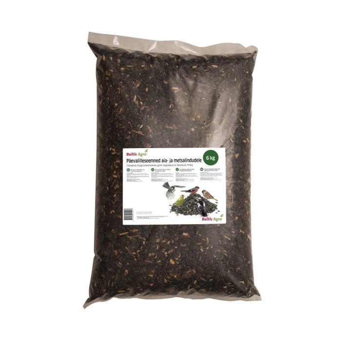 Päevalilleseemned aia- ja metsalindudele / 6kg