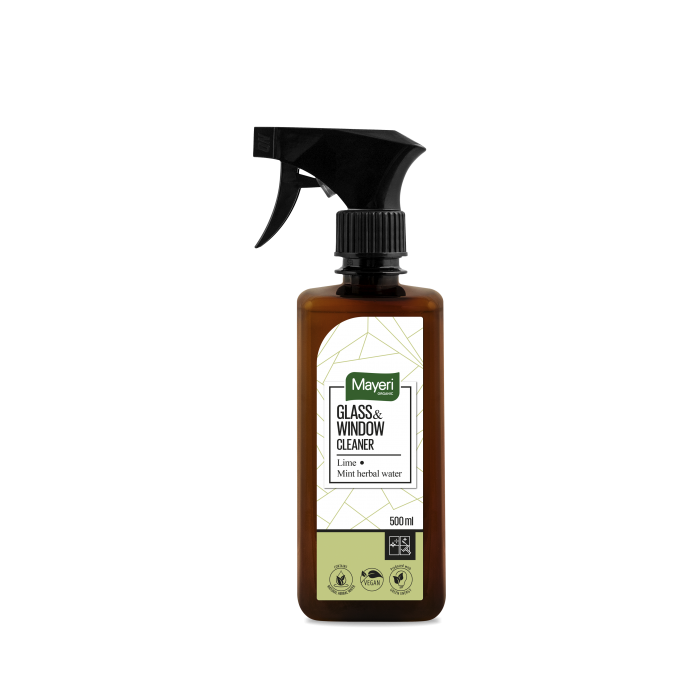 Mayeri Organic klaasipuhastusvahend Mint & Lime / 500ml / LM