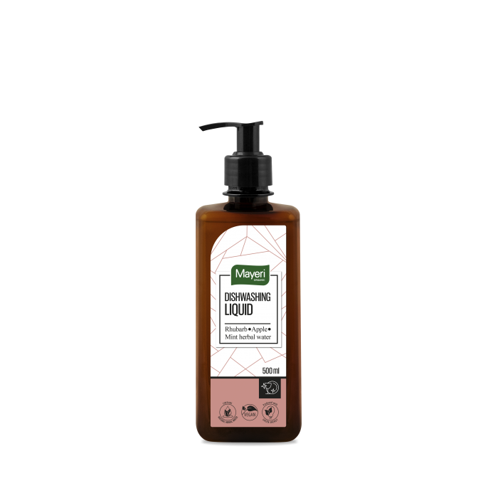 Nõudepesuvahend rabarber ja õun / 500ml / LM