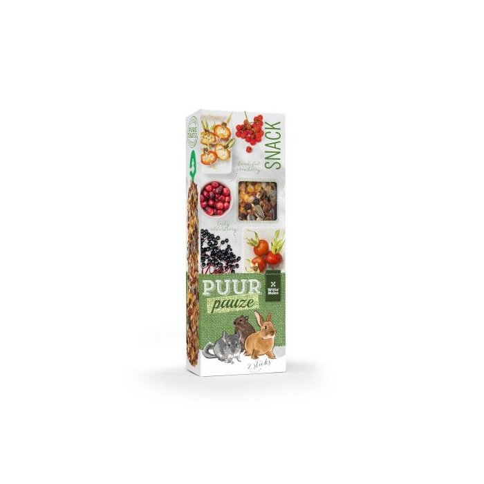 PUUR Pauze Sticks / jõhvikas ja aroonia / 110g