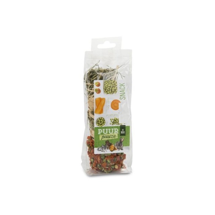 Puur Pauze Hay Stick närilistele / porgand ja herned / 70g
