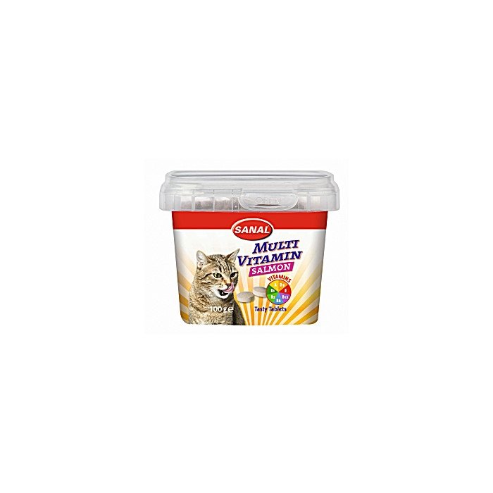 Sanal maius kassidele Multivitamin / lõhega/ 75g