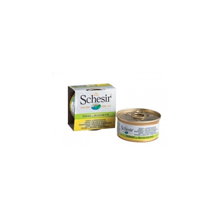 Schesir Cat kassikonserv tuunikala ja kalamaimudega / 70g