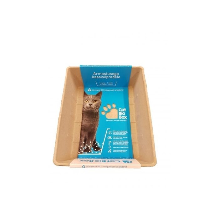 Kassiliivakast, ühekordne Cat bio Box 300X350X110 MM  / 4tk