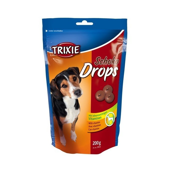 Trixie Šokolaadi-Dropsid / 200g