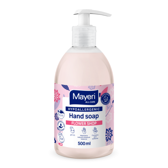 Vedelseep  Flower Shop hüpoallergeenne Mayeri All-Care 500ml