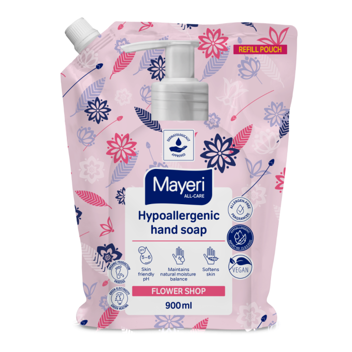 Vedelseep Flower Shop hüpoallergeenne Mayeri All-Care  900ml täitepakk