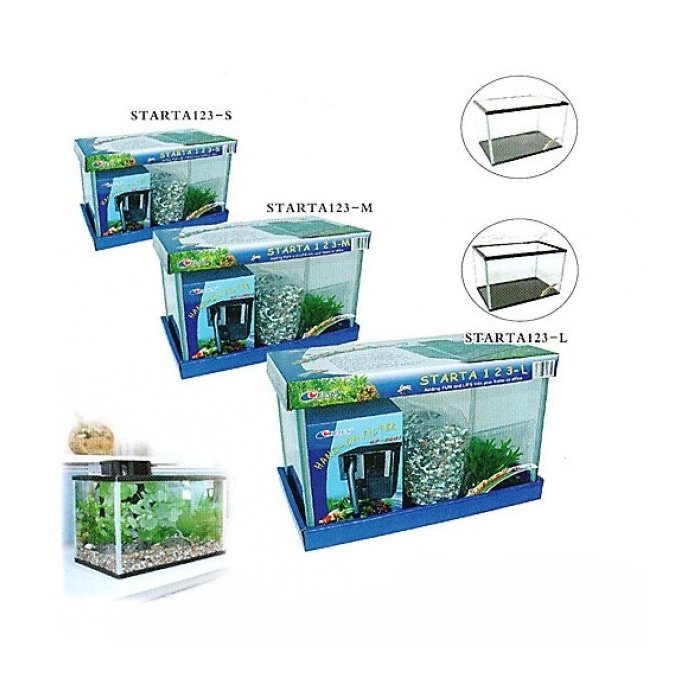 Akvaarium Resun Starta 123-S 36x22x26cm / 16l
