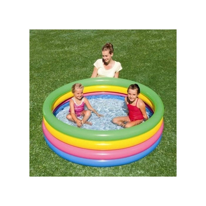 Bassein T/P 4 ringi / vikerkaar / 157x46cm / LM