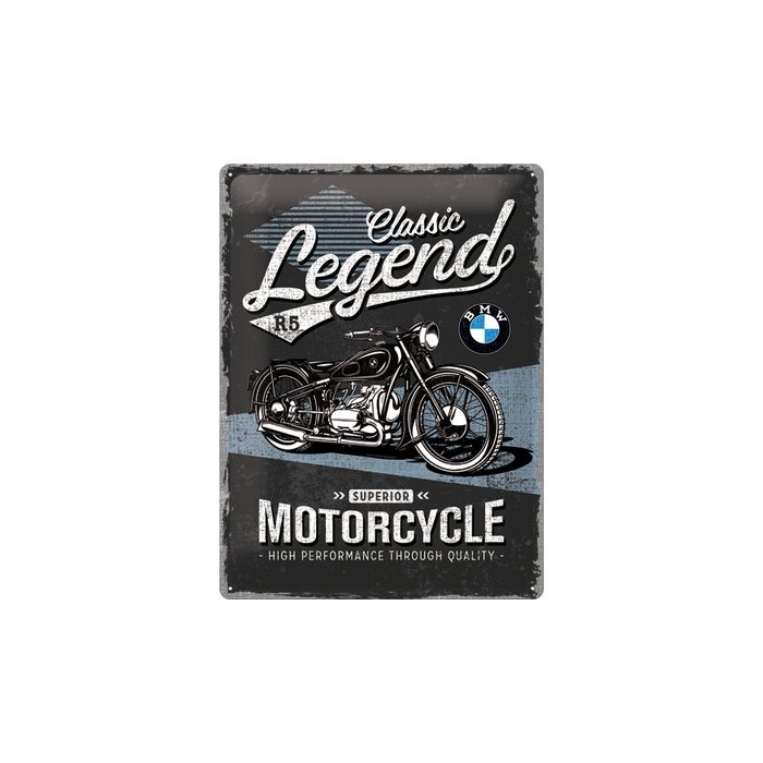 Metallplaat 30x40cm / BMW Classic Legend