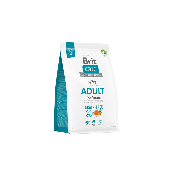 Brit Care Grain-Free Adult Salmon koeratoit lõhega 3kg