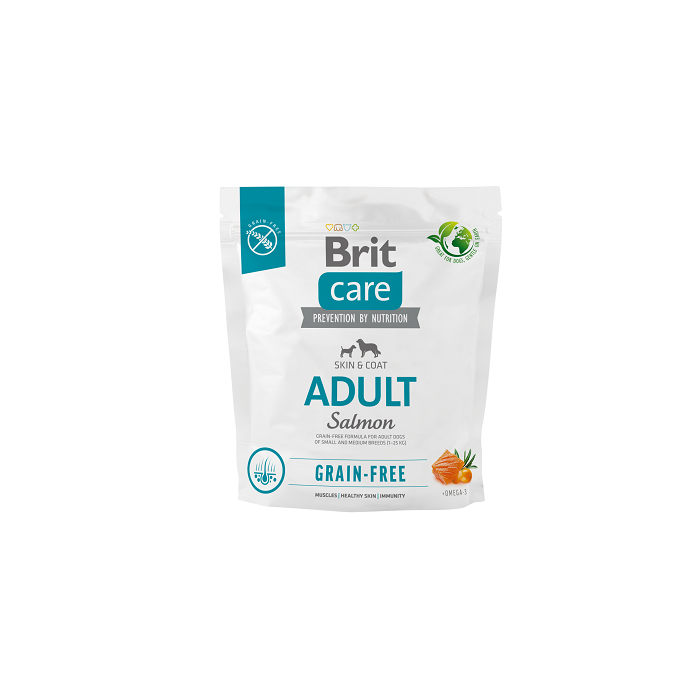 Brit Care Grain-Free Adult Salmon koeratoit lõhega 1kg