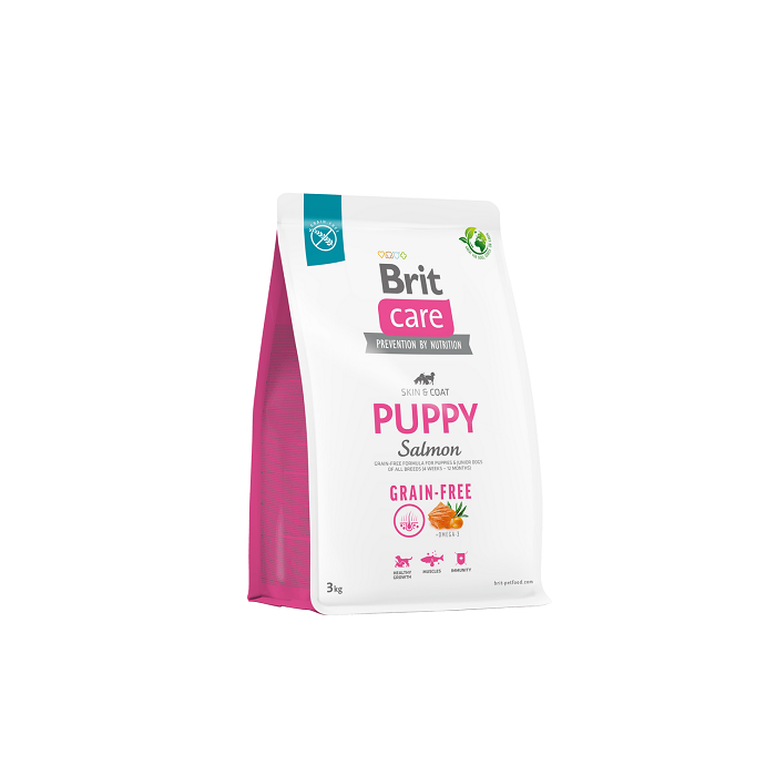 Brit Care Grain-Free Puppy Salmon koeratoit 3kg