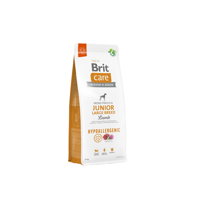 Brit Care Hypoallergenic Junior Large Breed Lamb koeratoit 12kg