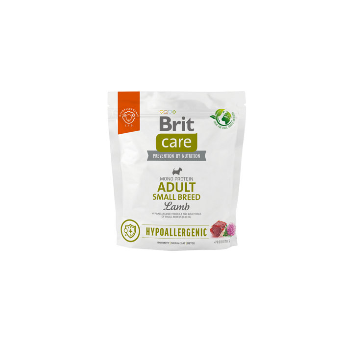 Brit Care Hypoallergenic Small Breed Lamb koeratoit 1kg