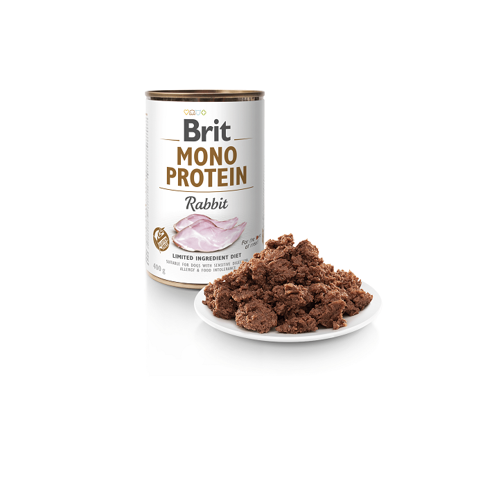 Brit Care Monoprotein Rabbit konserv koertele küülikulihaga