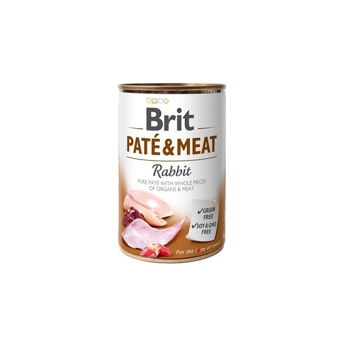Brit Care Rabbit Paté & Meat konserv 400g