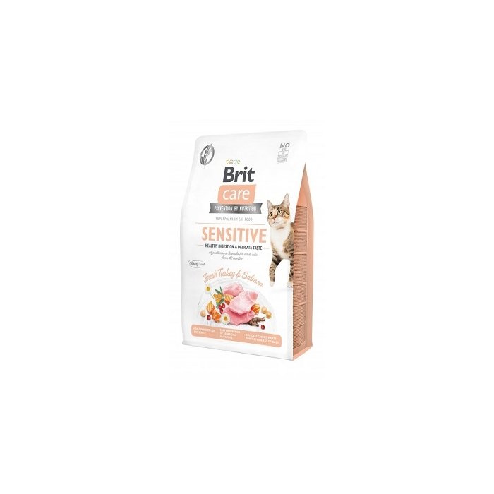 Brit Care Cat Grain-Free Sensitive Healthy Digestion kassitoit 7kg