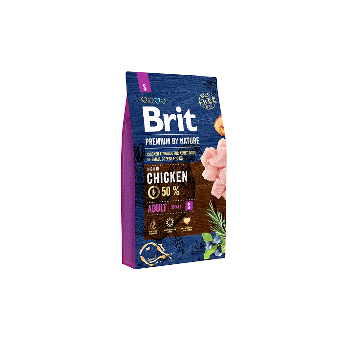 Brit Premium by Nature Adult S koeratoit 8kg