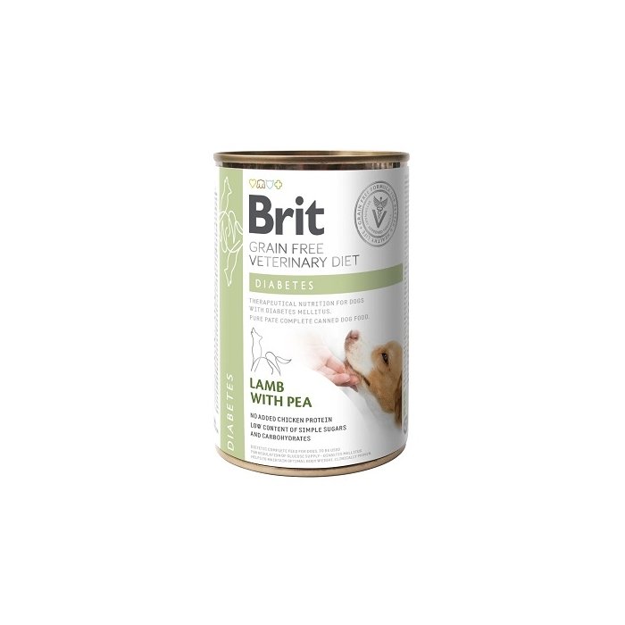Brit Veterinary Diet Diabetes konserv koertele 400g