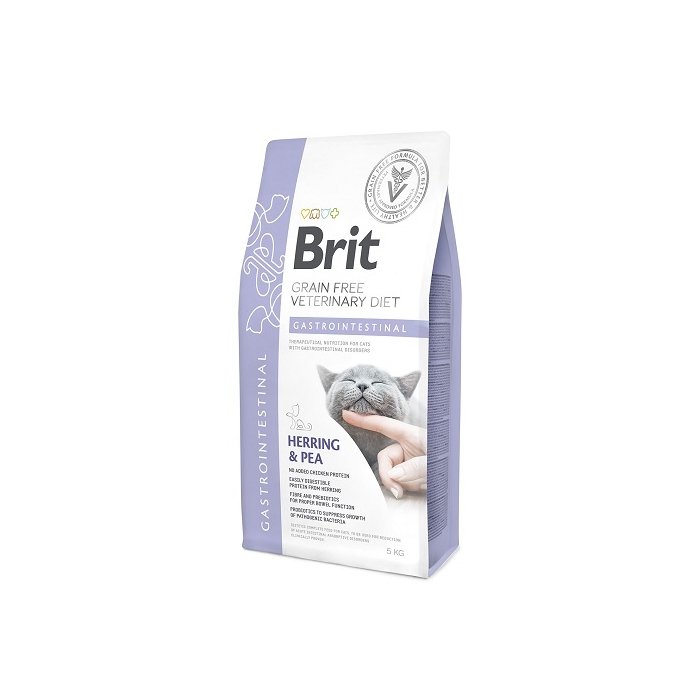 Brit Veterinary Diet Gastrointestinal erisööt kassidele 5kg