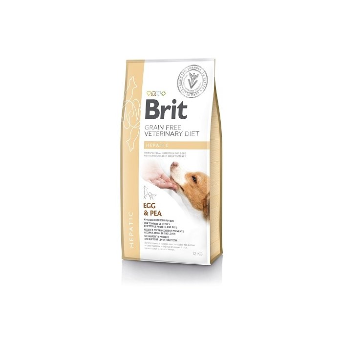 Brit Veterinary Diet Hepatic erisööt koertele 12kg