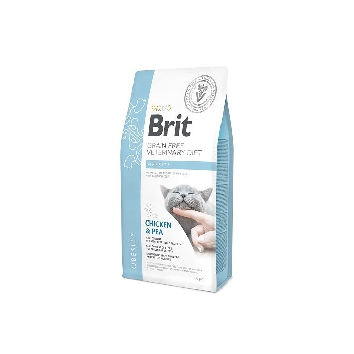 Brit Veterinary Diet Obesity erisööt kassidele 5kg