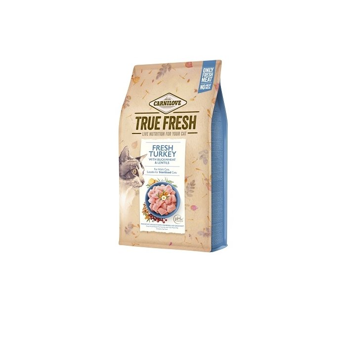 Carnilove True Fresh Cat Turkey kassitoit 4.8kg